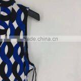 Women Clearance Lots Sleeveless Geometric Pattern Print Fashion Dress thumbnail-3
