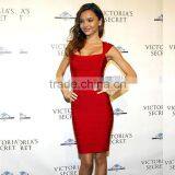 Black/Red/Black Cap Sleeve 2014 Sexy Mini Bodycon Women Rayon HL Bandage Dress Party Dress thumbnail-2