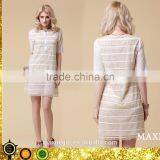 Modern Lace Matching Long Sleeve Celebrity Mini Dress thumbnail-1