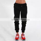 China Suppliers Black Plain Sweat Pants Ladies Jogger Trousers for Women thumbnail-1