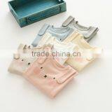 S60640B 2017 Girls T-shirt Lovely Kids Clotehs Cotton Print Animal Ears Long Sleeves Children T-shirt thumbnail-1