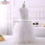 Custom 5-6 Years Girl Tulle/Net Flower Girl Dress thumbnail-6