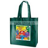 Standard Non-woven Tote Bag - Features Stitched Seams, Reinforced Handles, Side and Bottom Gussets and Comes With Your Logo. thumbnail-3