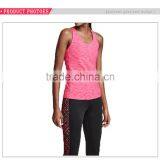 OEM Nylon Lycra Ladies Tops Images Women Fitness Workout Tank Tops thumbnail-4