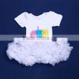 DYJ-120 Toddler Girls Tutu Dress Black Romper With Chiffon Tutu Infant Girls Bloomer thumbnail-1