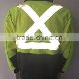 Two-color High Visibility Polar Jacket With Reflective Tapes Meet AS/NZ 1906.4:2010 thumbnail-4