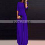 OEM Fashion Sellers Lounger Dresses New One Piece Maxi Long Evening Dress for Fat Women thumbnail-4