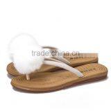 The New Fur Ball Thongs Sandals thumbnail-6