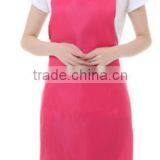 Custom Aprons Korean Solid Color Home Aprons Brown Advertising Apron Custom Printed LOGO thumbnail-3