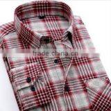 2016 New Long Sleeve Shirt Models European Plaid Man Shirt thumbnail-3