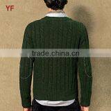 Hot Sale Buttons Fasten Long Sleeve Man Cardigan thumbnail-3