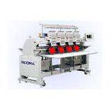 Industry Clothes Tubular Embroidery Machine , 4 Head Commercial Embroidery Equipment