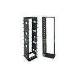 Black Merchandise Display Racks Trade Show Display Stands Double-Side