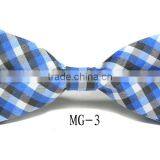 Cotton Checkered Children Kid Boy Toddler Baby Child Pre Tied Neck Bow Tie thumbnail-4