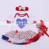 American Kids Dress 4th of July Girls Outfits thumbnail-2