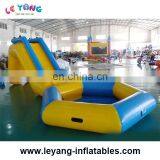 Inflatable Pool Slide With PVC Material Used in Swimming Pool