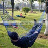 Cheap Portable Camping Hammocks single Nylon Mesh Hammock