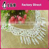 New Design Milk Silk Collar Embroidered Neckline Fringe Decorative Collar For Garment thumbnail-3