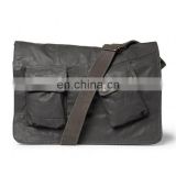 Aliaba latest design for mens leather messenger bag