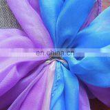 Shiny Silver Newest Blank Four Circle Scarf Ring Promotion Gifts thumbnail-1