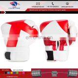 Leather Gel Boxing Gloves Fight Punch Bag Muay Thai MMA Kickboxing Pad CHK thumbnail-3