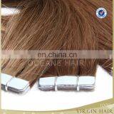 Top quality virgin cheap russian hair tape hair extensions