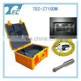 7 Inch TFT Monitor Snake Pipe Inspection Camera System With DVR Function TEC-Z710DM