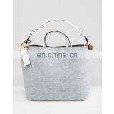 Handmade Nonwoven Ladies Portable Large Felt Tote Bags thumbnail-3