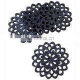 Hot Selling Cute Polyester Felt Coaster With Cork Bottom thumbnail-3