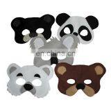 Wholesale Cheap Felt Animal Face Black Felt Mask Face thumbnail-6