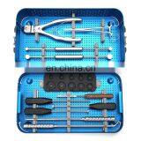 CE&ISO Orthopedic Spine Instrument Set Titanium Mesh Cage Instrument Set thumbnail-2