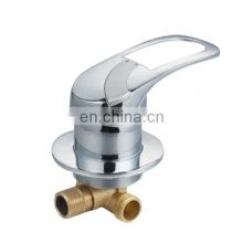Bathroom Single Handle Brass Thermostatic Shower Mixer Water Heating Faucet
