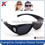 2016 Factory Fashion Style UV400 Fitover Safety Sun Shade Glasses