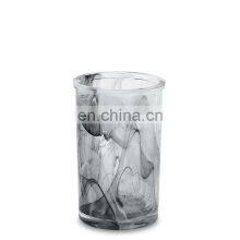 Latest Style Ink Design Glass Bathroom Accessories Sets Hot Sales Hotel Bathroom Set Top Quality 4pcs Bathroom Set Glass thumbnail-3