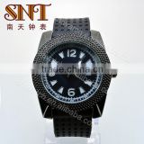 SNT-SI044 personalized silicone watch bands antique quartz silicone watch