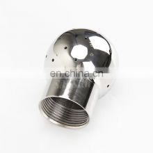 Sanitary Cleaning Ball Cleaning Head Fixed Threaded Spray Ball