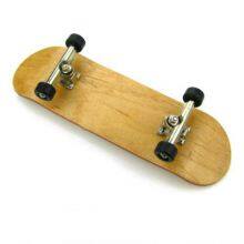 DIY Mini Wooden Skateboard 5layers Maple With Ball Bearings Children Adults Toy Sports Game Finger Skate Boards thumbnail-2