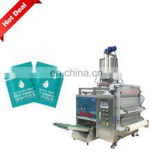 Factory Price Multi Lane Hand Sanitizer Gel Sachet Packing Machine Alcohol Disinfectants Sachet Packing Machine