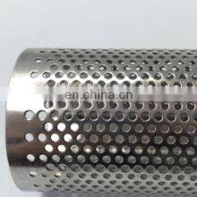 Perforated Metal Filter Tube /Cylinder Filter Stainless Steel Exhaust Perforated Tube thumbnail-5