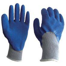10Gauge 21S Cotton Liner Latex Crinkle 3/4 Coated Work Gloves thumbnail-3
