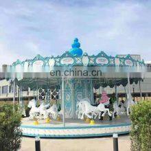New Style Outdoor Kid Carnival Carousel Fairground Games Merry go Round Ride for Sale thumbnail-1