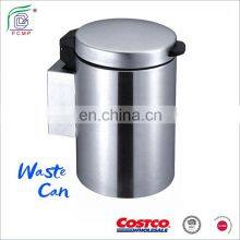 High Quality Pedal Bin Stainless Steel Hotel Wall Mounted Bin thumbnail-4