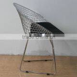 Famous Design Bertoia Diamond Louge Seating Chair Harry Bertoia Wire Chair thumbnail-3