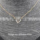 2015 New Arrive Fashion Jewelry Gold Plated Necklace Witn a Heart Pendant thumbnail-5