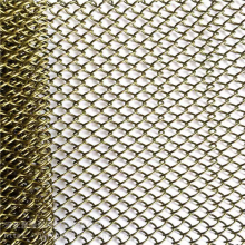 Industrial Expanded Decorative Wire Mesh Stainless Steel Woven Chain Link Ring Wire Mesh for Curtain Wall thumbnail-4