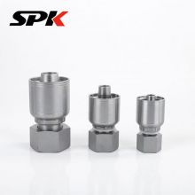 Parker One-Piece Hose Crimp Fittings, Series 43 Crimp Straight Fittings, High-Pressure Hydraulic Tube Crimp Straight Tube Fittings thumbnail-4