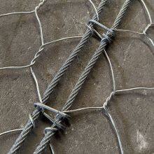 High Strength 80*100mm Hexagonal Woven Rockfall Net Plain Drapery Barriers for Slope Stabilization Custom Cutting Available thumbnail-5