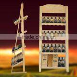 Wooden Wine Display Rack for Promotion,wine Racks With Glass Holders thumbnail-5
