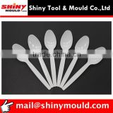 disposable plastic cutlery mould spoon mould with high quality