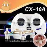 2015 Hot Sale 2.4G 4 CH 6-Axis Gyro CX-10A With Light Headless 3D Flip Helicopter thumbnail-1